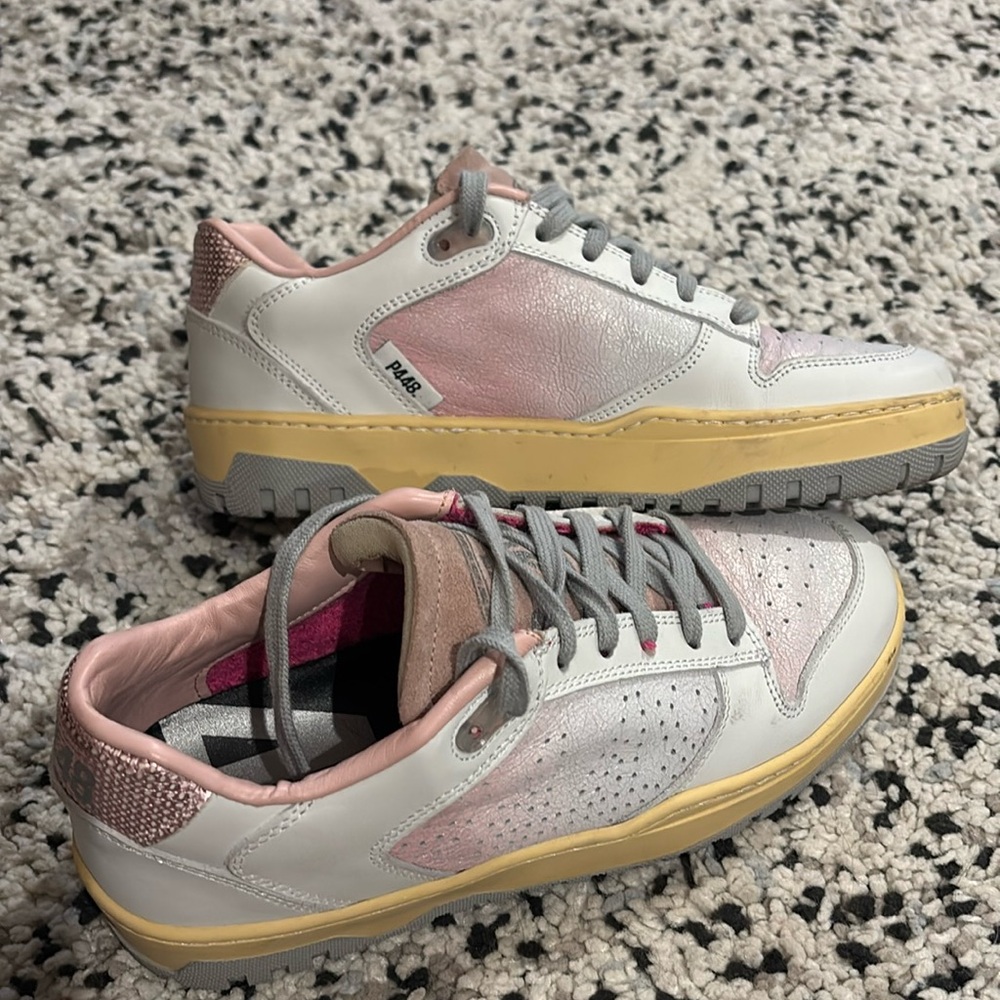 P448 sneakers. Pink & white ombré size 37